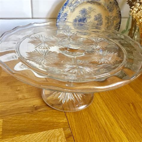 Footed Cake Plate Etsy