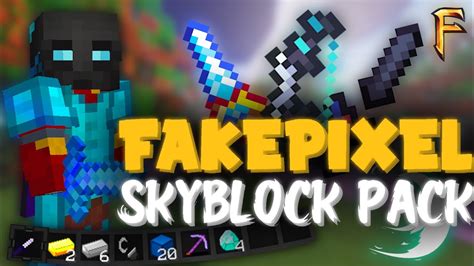 Best Texture Pack You Never Seen Any Where For Fakepixel Skyblock Pack