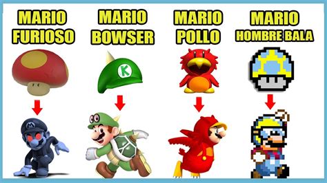 Todos Los Power Up Y Objetos Desechados De Super Mario Que Nunca