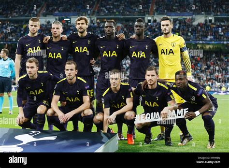 The Tottenham Hotspur Team Hi Res Stock Photography And Images Alamy