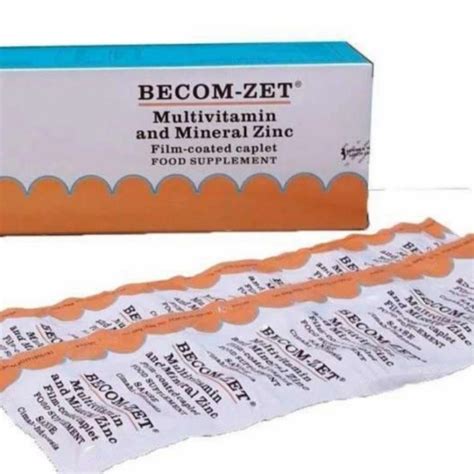 Jual Becom Zet Vit C Mg Multivitamin Becom Zet Becomzet Per