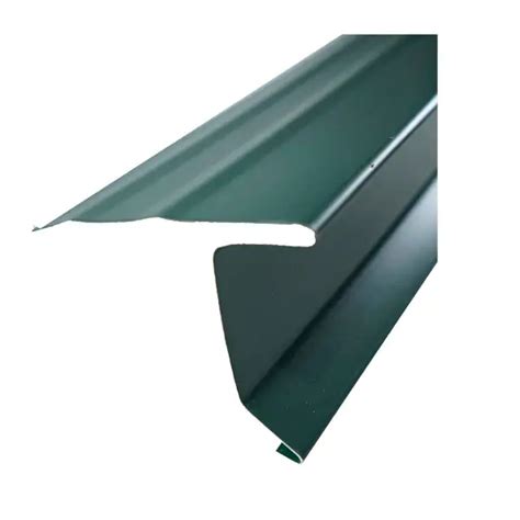 Drip Edge Aluminum Style D Forest Green Flat Rate Metal