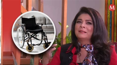 Victoria Ruffo Aparece En Silla De Ruedas ¿qué Es Lo Que Tiene Grupo Milenio