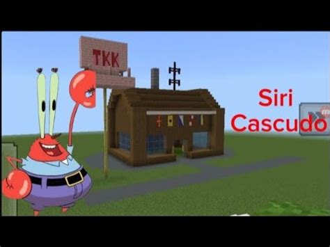 Como Construir O Siri Cascudo No Minecraft YouTube