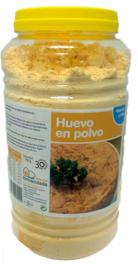 Huevo Entero En Polvo Tarro 350 Gramos Huevos Inmaculada