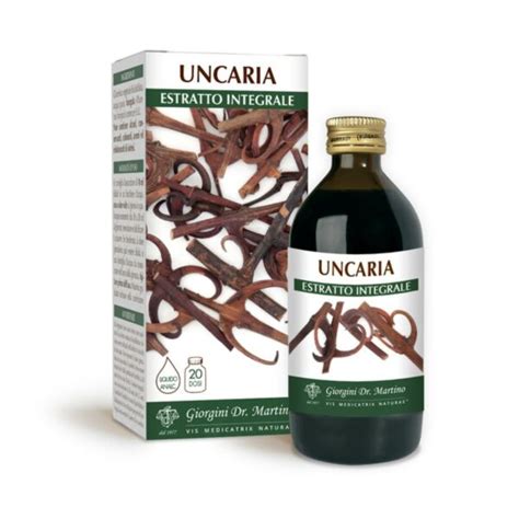 Uncaria Estratto Integrale Liquido Analcoolico 200ml Dr Giorgini