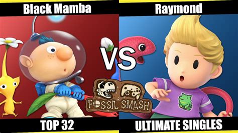 Fossil Smash 2023 Top 32 Black Mamba Olimar Vs Raymond Lucas SSBU