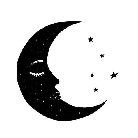 Luna Creciente Y Estrella Clipart