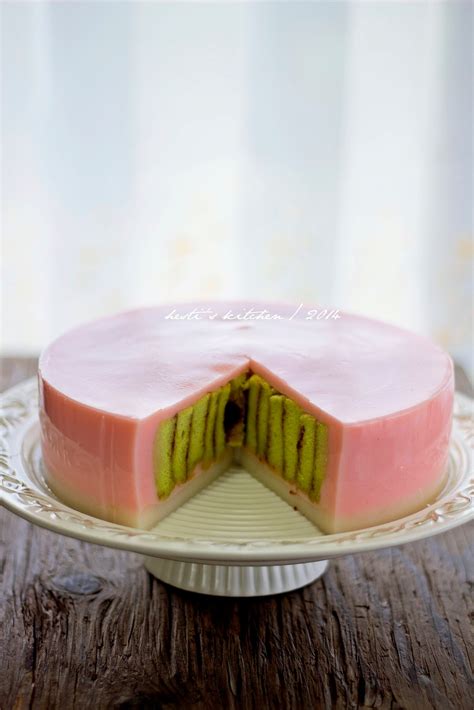 Hesti S Kitchen Yummy For Your Tummy Puding Cake Pandan