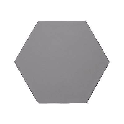 SAMPLE Full Body Hexagon Matt Dark Grey 20cm X 17cm EBay