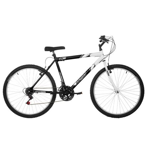 Bicicleta Aro 26 Ultra Bikes Masculina Bicolor Freios V Brake Bike 18