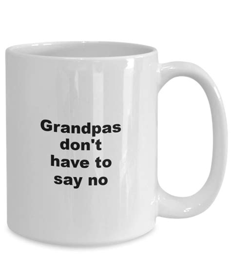 Grandpa Mug Coffee Cup Funny Etsy