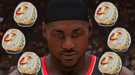 Can LeBron Surpass Jordan S 6 Rings NBA 2K23 LeBron James Historic My