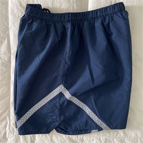 Us Air Force Ptu Trunk Size Large Blue Physical Training Uniform Shorts