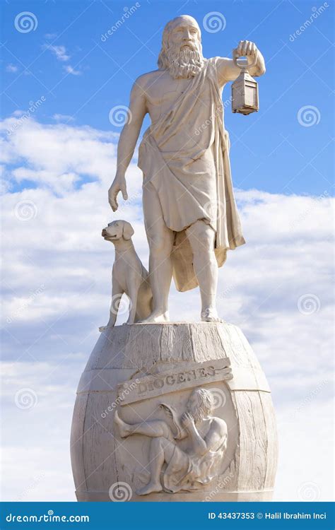 Philosopher Diogenes Sculpture Stock Photo - Image: 43437353