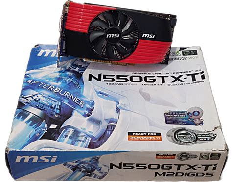 Karta Graficzna MSI NVIDIA GTX 550 Ti 1GB GDDR5 w Wrocław Sklep