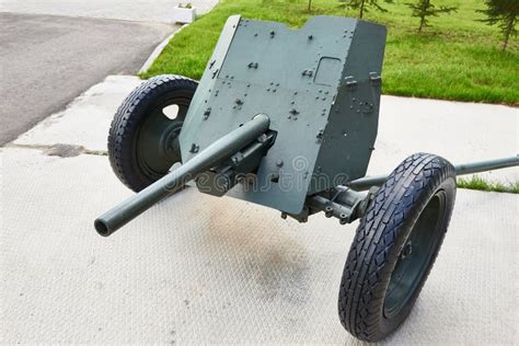 German Anti Tank Gun Pak Mm Stock Image Image Of Bolt Hitler