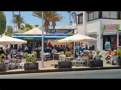 Puerto Del Carmen Lanzarote Spain Update Beautiful Lunch Walk