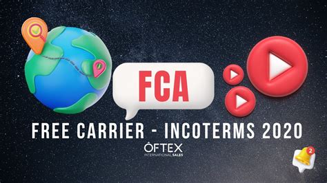 FCA 2020 Incoterm Free Carrier YouTube