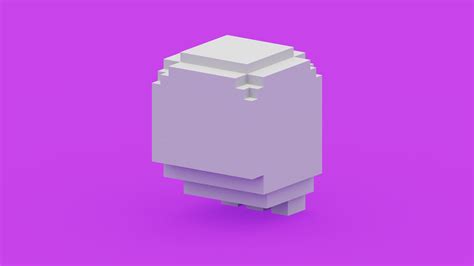 Voxel Skull 3d Model Turbosquid 2072711