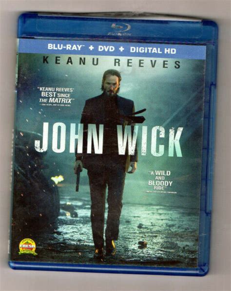 John Wick Blu Ray DVD 2015 2 Disc Set Inc Digital EBay