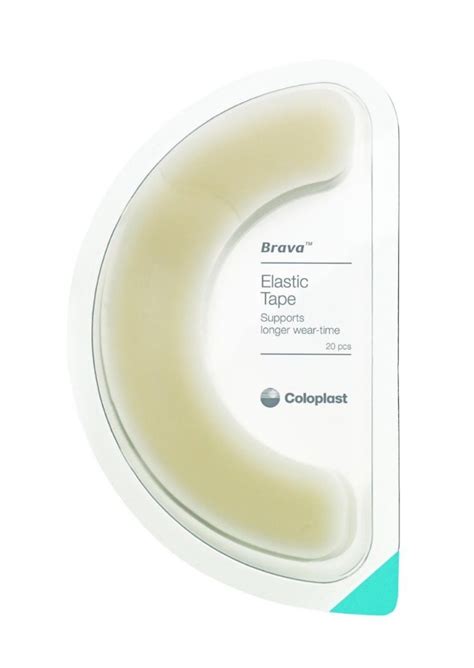 12070 Coloplast Brava Elastic Barrier Tape Curved Ostomy India