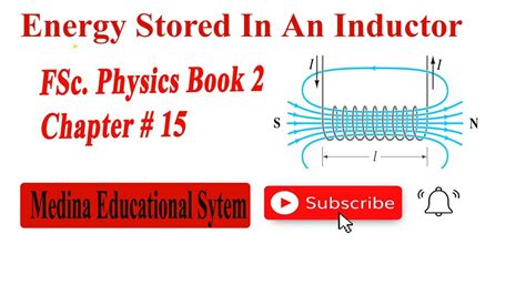 Energy Stored In An Inductor 12th Class Physics Chapter 15 FSC