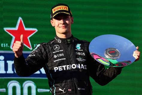 George Russell gets maiden Mercedes podium finish, F1 fans react