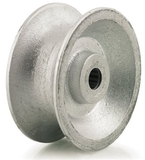 GroovedWheels.com - 5 x 2 U-Groove Pipe Wheel - 600 lb. Capacity