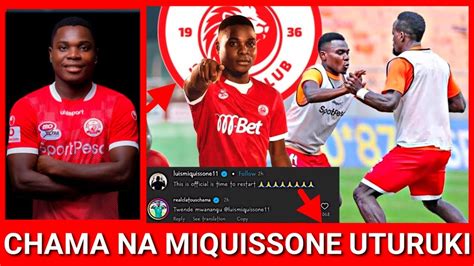 AHMED ALLY AKINGURUMA LUIS MIQUISSONE KUANZA MAZOEZI NA SIMBA UTURUKI