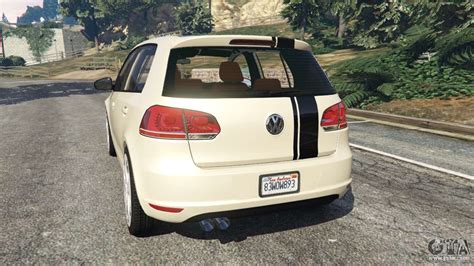 Volkswagen Golf Mk6 V20 Stripes For Gta 5