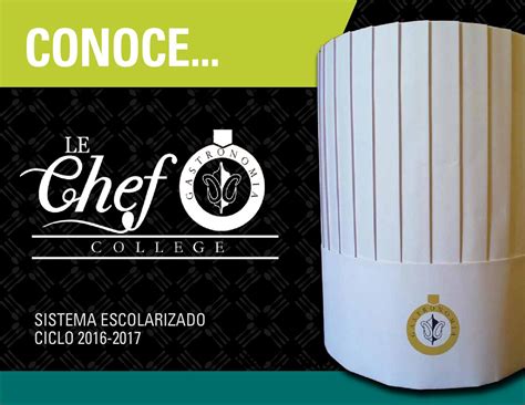 CONOCE LE CHEF COLLEGE by Le Chef College - Issuu