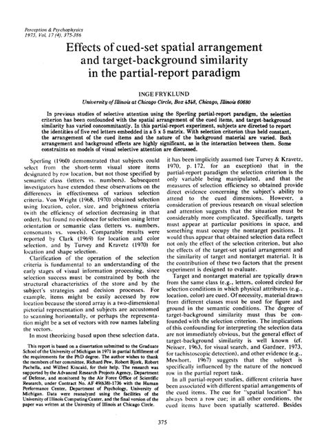 PDF Effects Of Cued Set Spatial Arrangement And Target Background