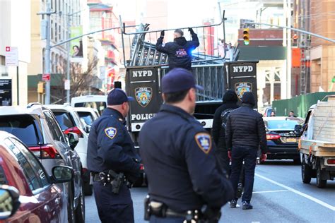 Police Cars Set On Fire In New York As City Awaits Trump Indictment Newsweek