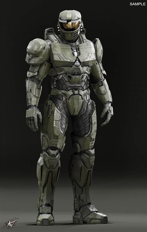 Halo Spartan Armor Halo Armor Sci Fi Armor Power Armor Halo