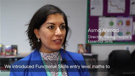 Director Of Young Peoples Essential Skills Asma Ahmad Maths Esol