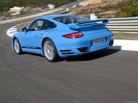 2010 Blue Porsche 911 Turbo wallpapers