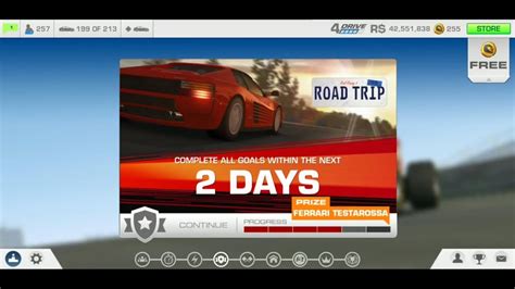 Real Racing 3 Road Trip Ft Ferrari Testarossa Stage 51 Youtube