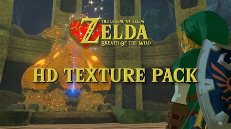 The Legend Of Zelda Breath Of The Wild HD Texture Pack Trailer YouTube