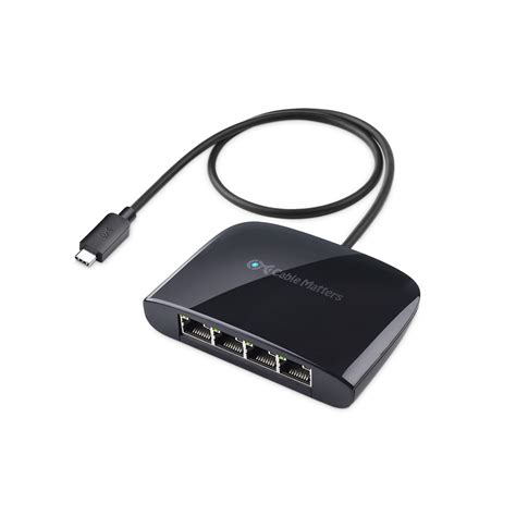 Cable Matters совмещает в одном устройстве адаптер Ethernet-USB и ...