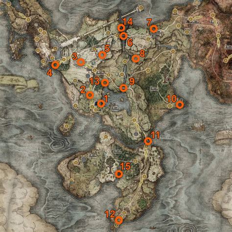 Elden Ring Smithing Stones Locations Gamesradar