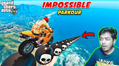 98 999 Impossible Bike Parkour Race In GTA 5 YouTube