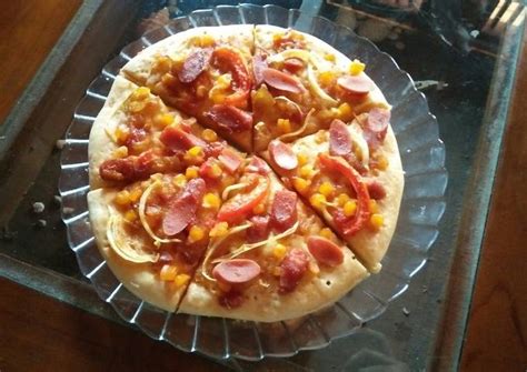 Resep Pizza With Corn And Sausage Oleh Sitinurhayani Cookpad