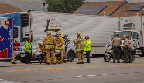 Three Vehicle Collison Sends One To Hospital The Fillmore Gazette