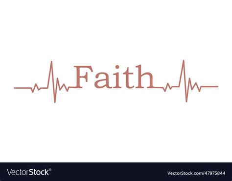 Faith Royalty Free Vector Image Vectorstock