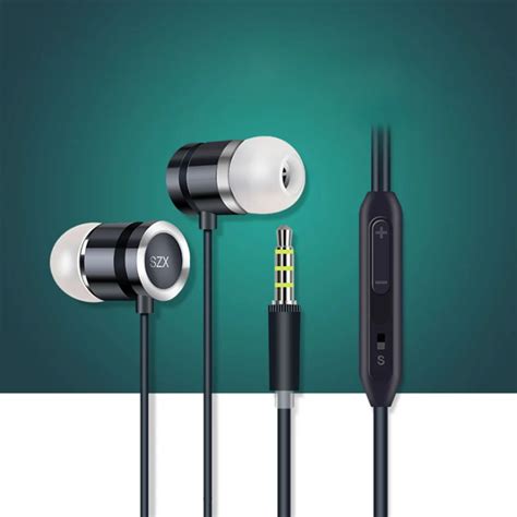 3 5mm In Ear Earphone With Mic Noise Canceling Earbuds Heavy Bass For Android Phones And Iphones