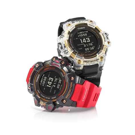 G SHOCK GBD H1000 1A9ER Casio G SQUAD Heart Rate Monitor Bluetooth