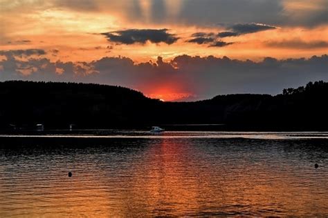 Free Picture Evening Fisherman Forest Marina Sunset Sunspot Pier