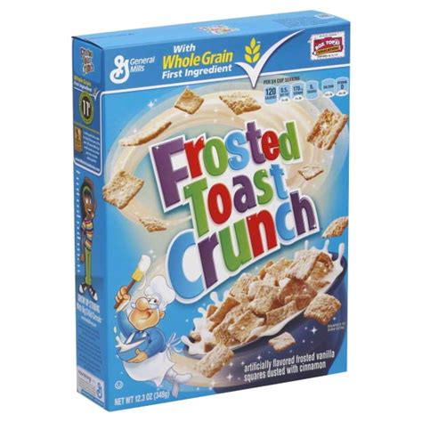 General Mills Frosted Toast Crunch Cereal 123 Oz