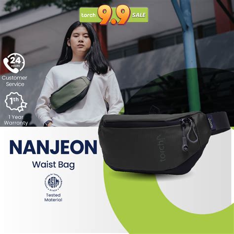 Jual Torch Nanjeon Tas Pinggang Selempang Ringan Anti Air Pria Wanita